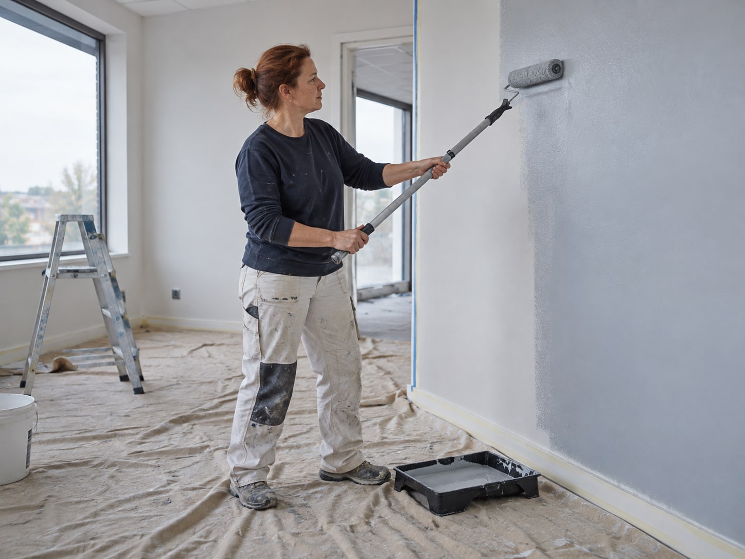 Illustrative painting trade photograph: Painting & Decorating
