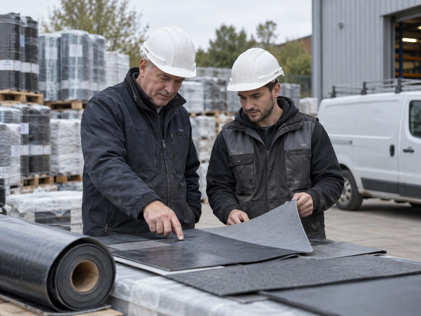 Illustrative roofing trade photograph: Roofing